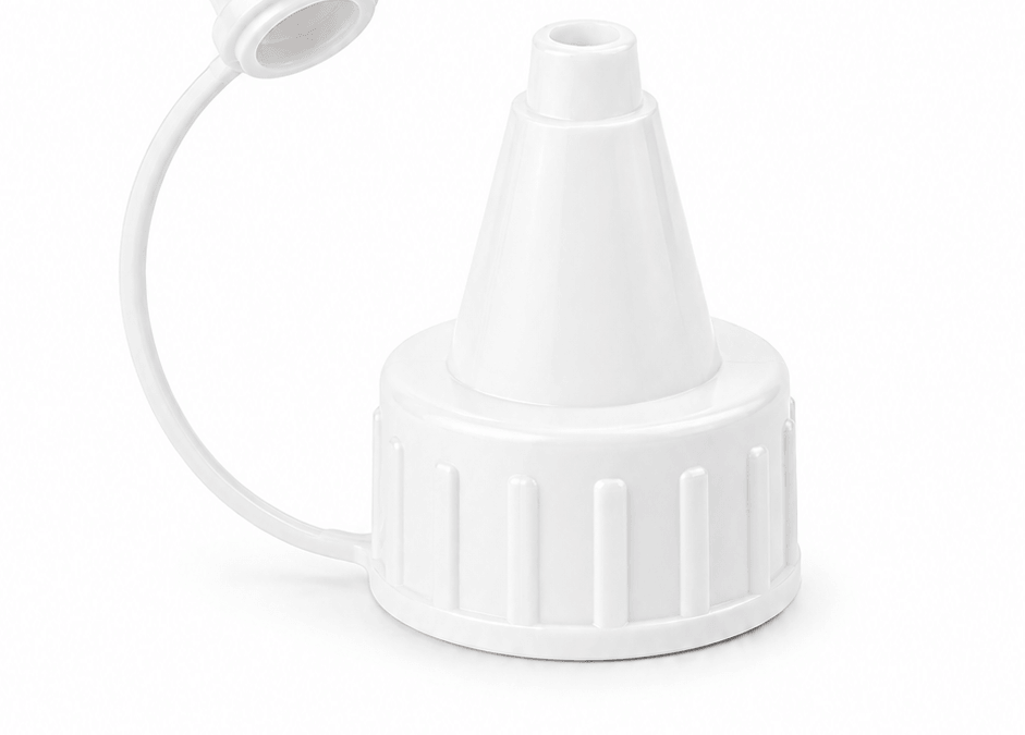 Tampa Cônica com Sobretampa PE 24 mm – Rosca